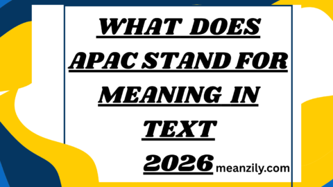 What Does APAC Stand for Meaning in Text