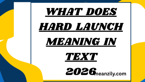 What Does Hard Launch Meaning in Text