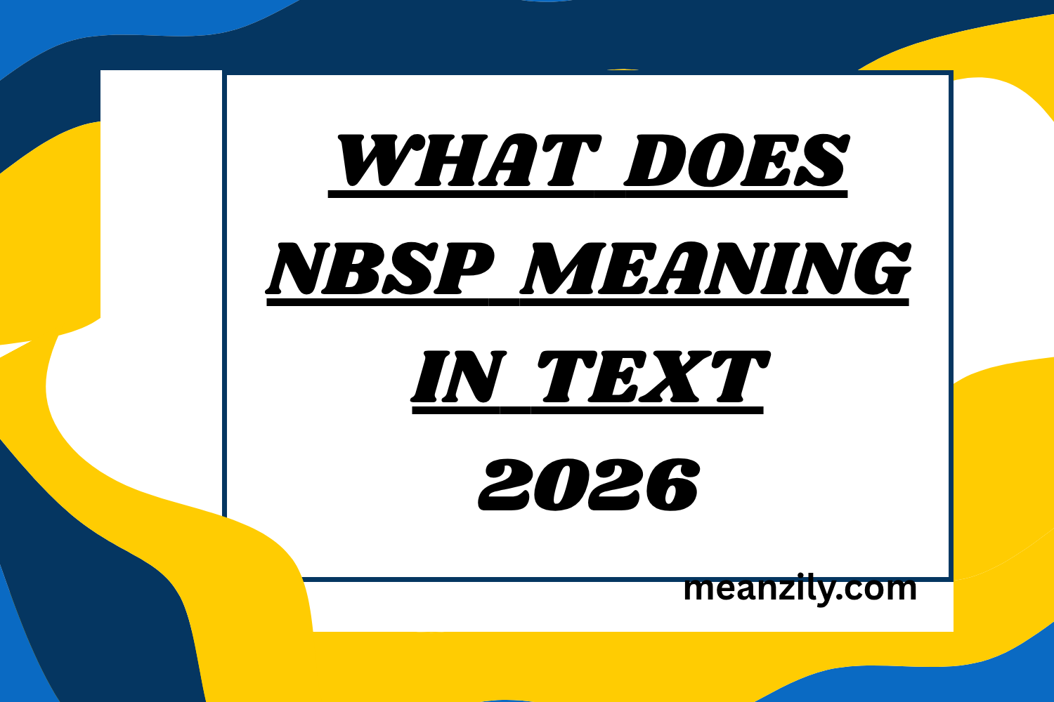 Nbsp Example What Does NBSP Meaning in Text? Real Meaning Examples & Social Media ...