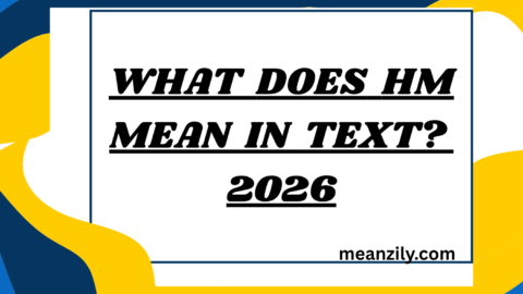What Does hm Mean in Text?