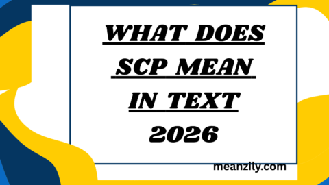 What Does SCP Mean in Text