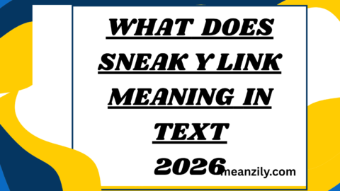 What Does Sneaky Link Meaning in Text
