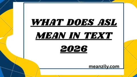 What Does ASL Mean in Text