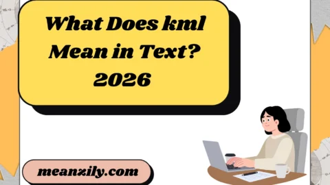 What Does kml Mean in Text?