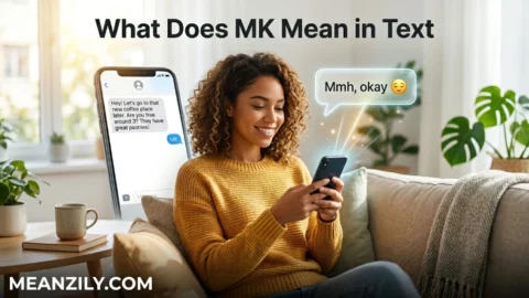 What Does MK Mean in Text