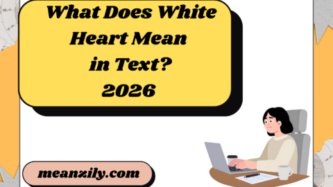 What Does White Heart Mean in Text?