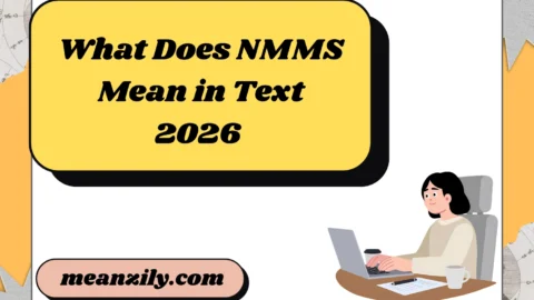 What Does NMMS Mean in Text