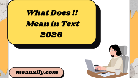 What Does !! Mean in Text
