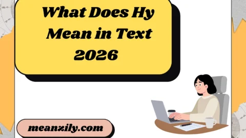 What Does Hy Mean in Text