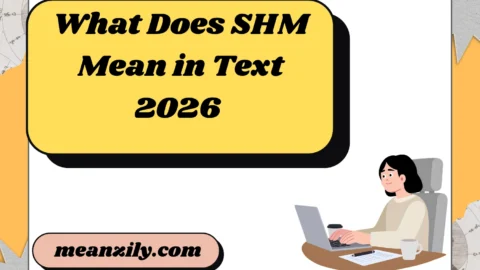 What Does SHM Mean in Text