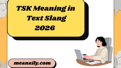 TSK Meaning in Text Slang